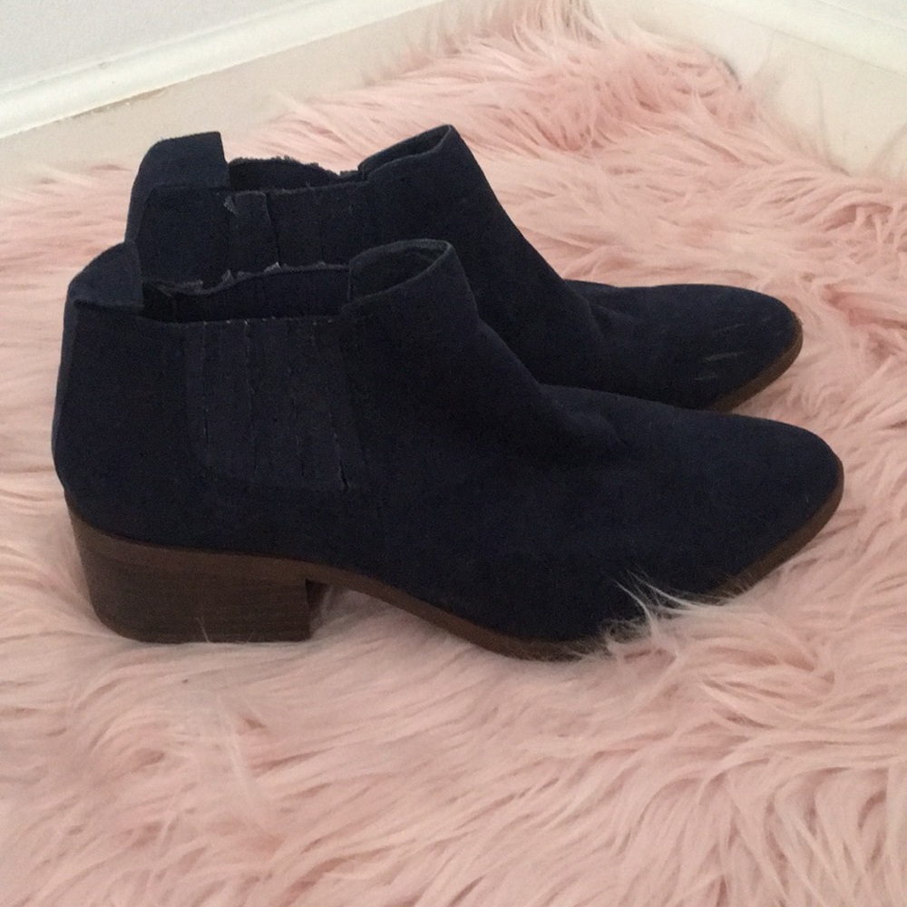 BC Navy Suede Boots